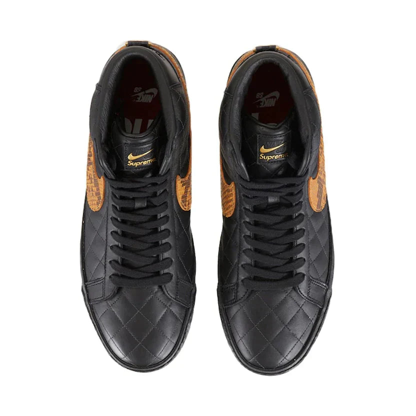 Nike x Supreme Blazer Mid QS 'Black Snakeskin'