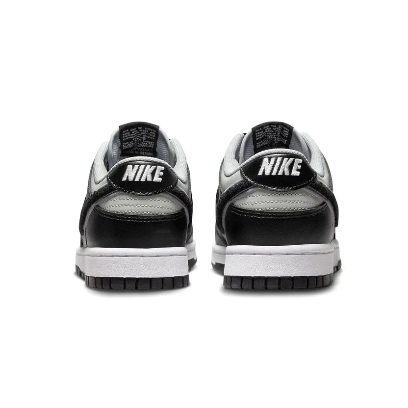 Nike Dunk Low 'Chenille Swoosh Black Grey'