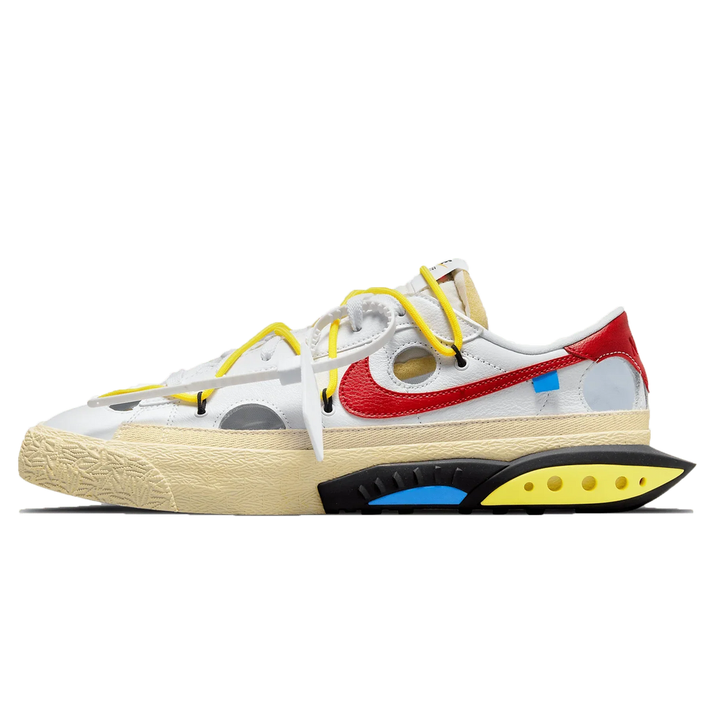 Nike x Off-White Blazer Low 'University Red Sail'