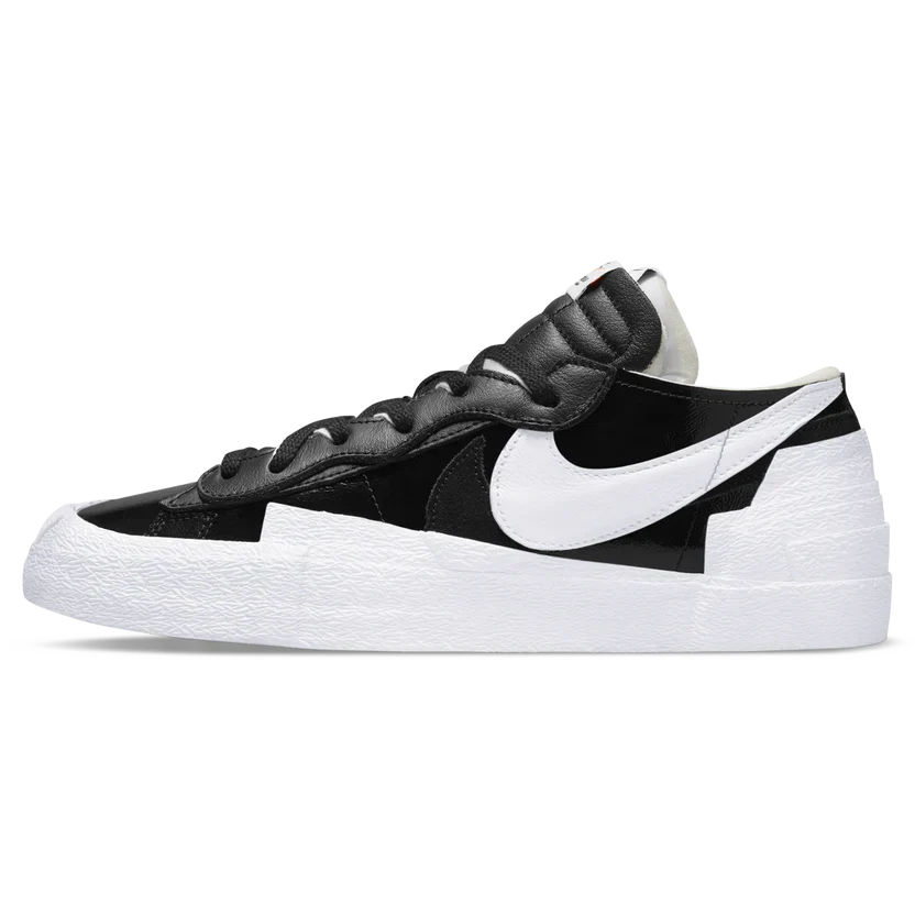 Nike x Sacai Blazer Low 'Black Patent Leather'