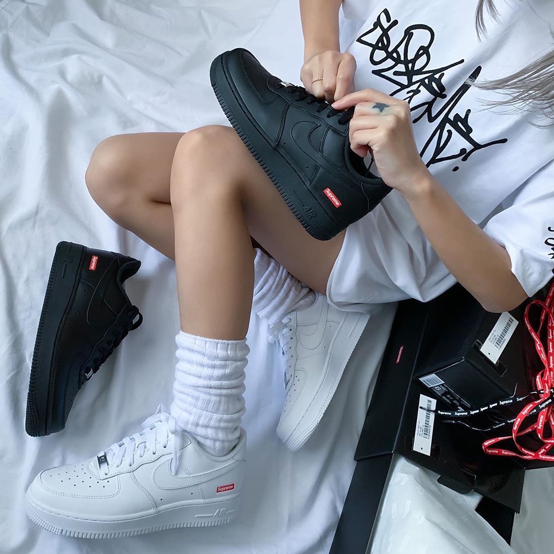 Nike x Supreme Air Force 1 Low 'White'